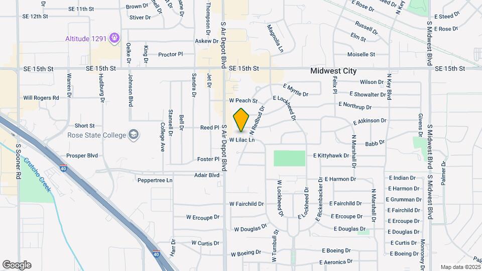 305 W Lilac Ln Map and Location Details