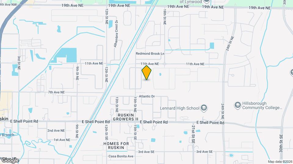 1609 Carson White Ln Mapa y Detalles de la Ubicación