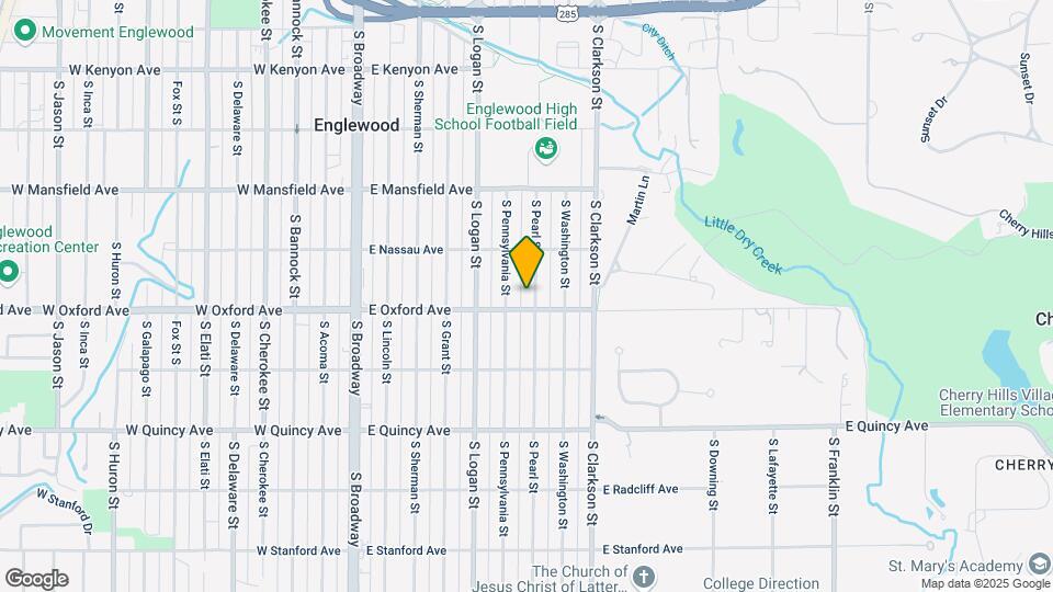 4077 S Pearl St Mapa y Detalles de la Ubicación