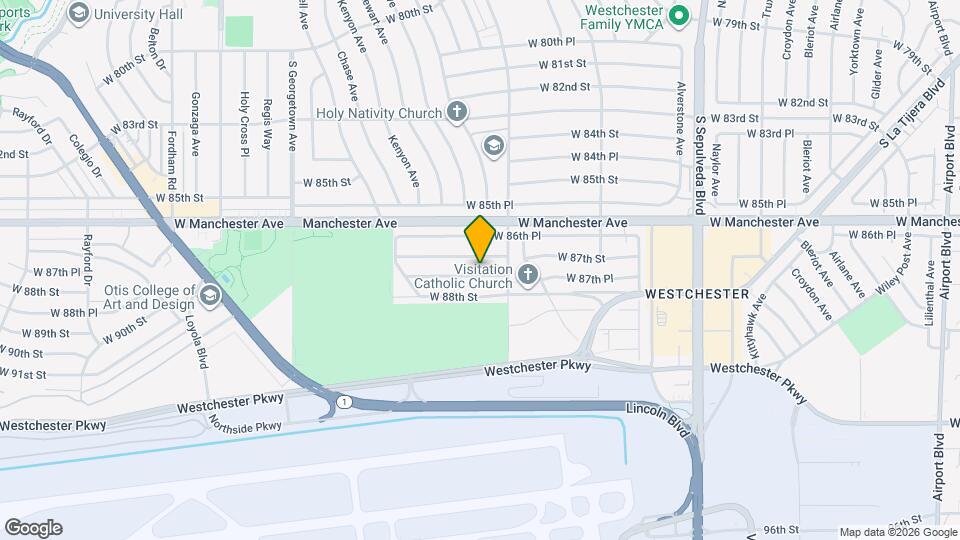 6633 W 87th Pl Map and Location Details