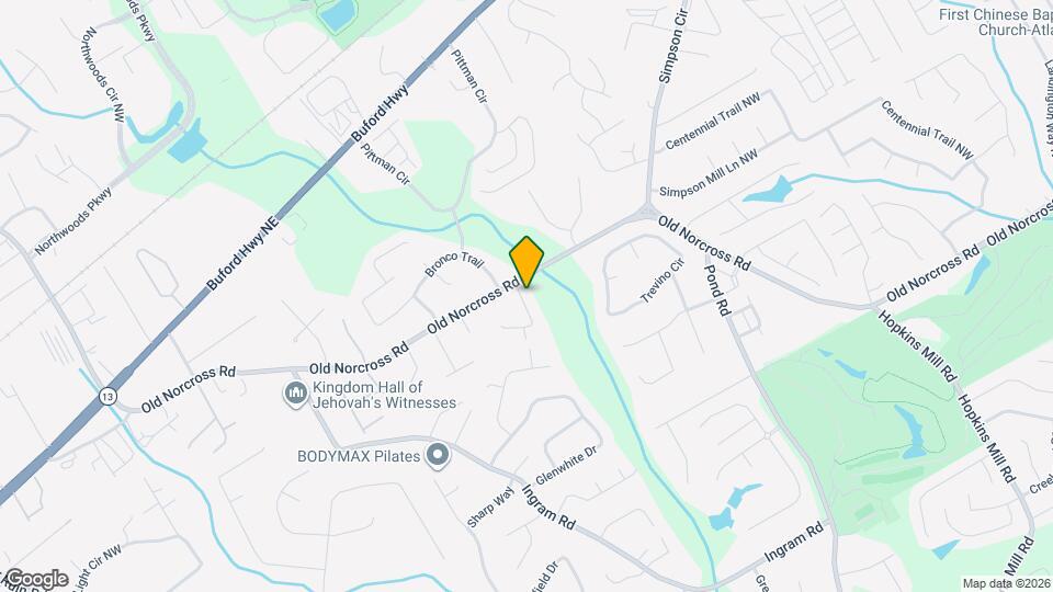 2601 Chaffin Ridge Dr Map and Location Details