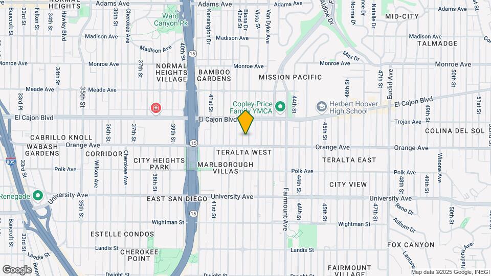 4230 Copeland Ave Map and Location Details