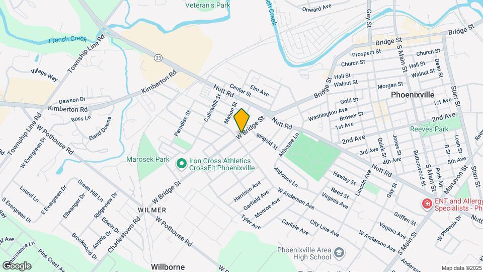 820 W Bridge St Map and Location Details