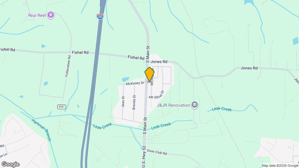 5204 Mt Hope Dr Map and Location Details