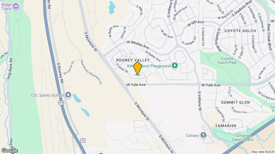 15549 W Washburn Ave Map and Location Details