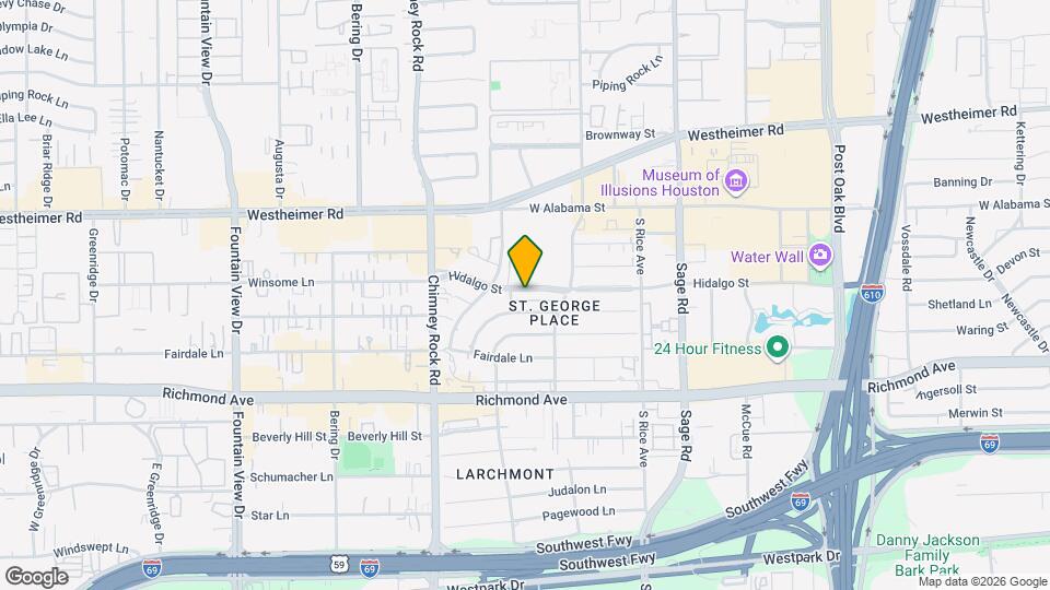 5425 Hidalgo St Map and Location Details