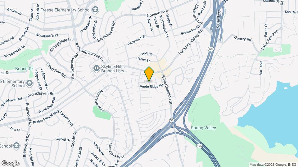 448 Verde Ridge Ct Map and Location Details