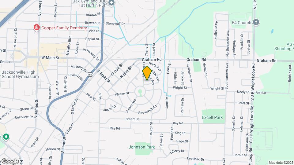 103 Central Ave Map and Location Details