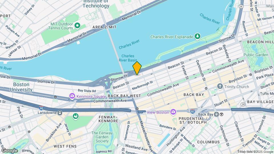 464 Beacon St, Unit 4F Map and Location Details