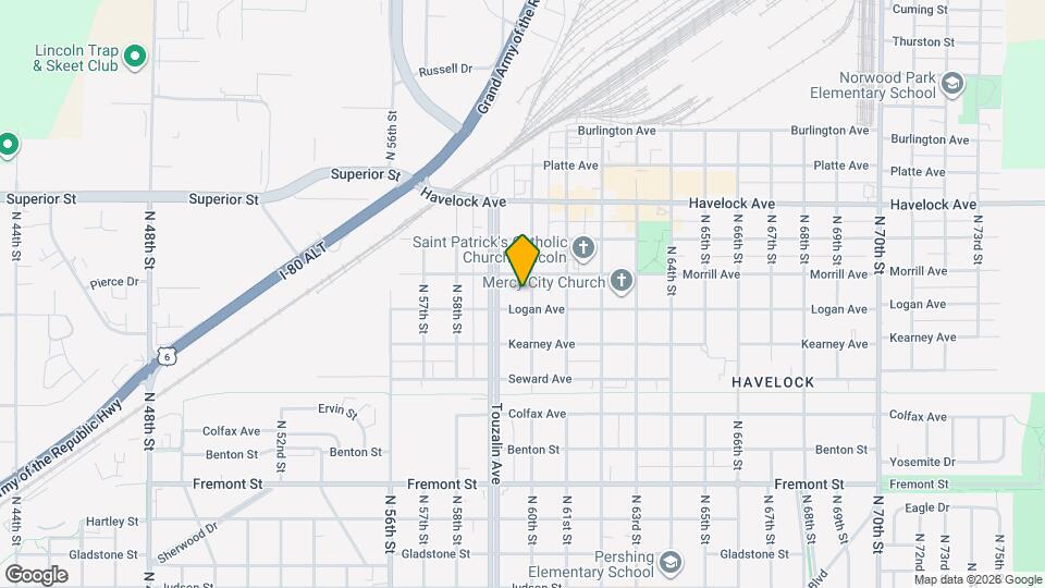 4119 N 60th St Map and Location Details