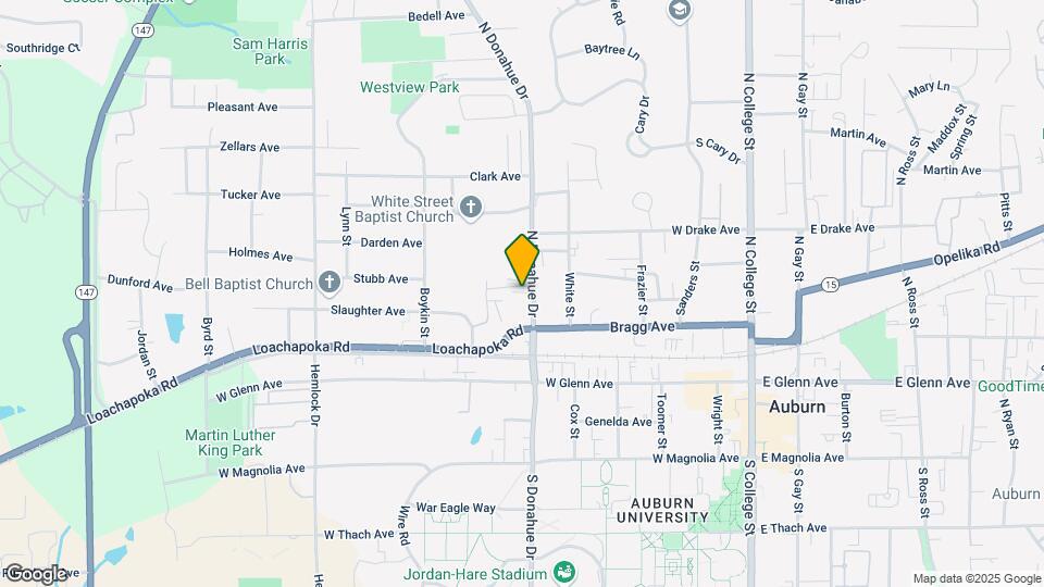 353 N Donahue Dr Map and Location Details