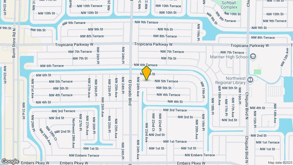 2248 NW 5th Terrace Map and Location Details