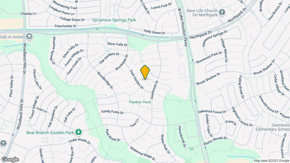 3103 Timberlark St Map and Location Details