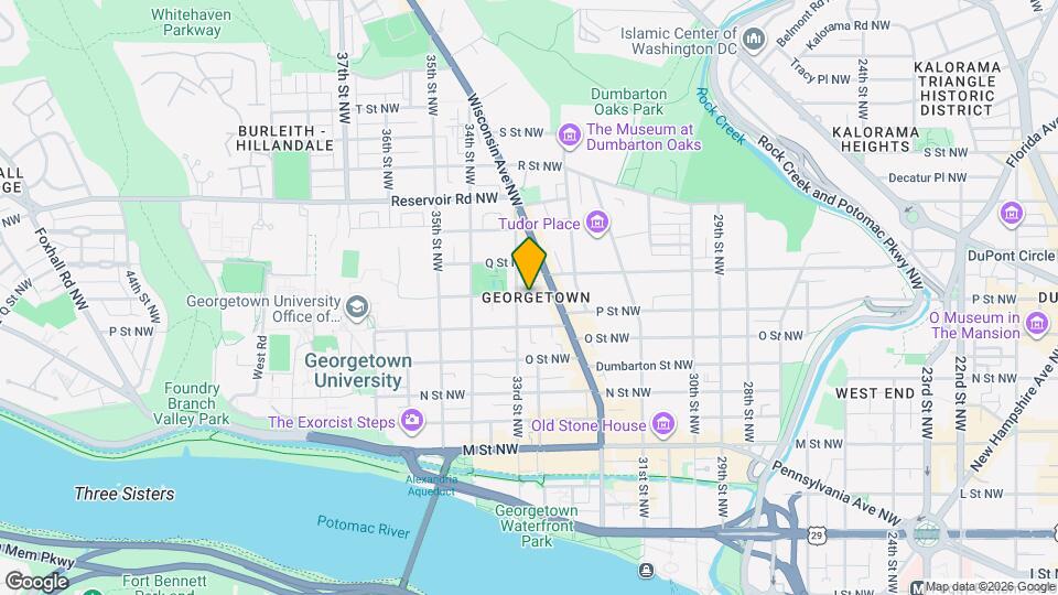 3230 Volta Pl NW Map and Location Details