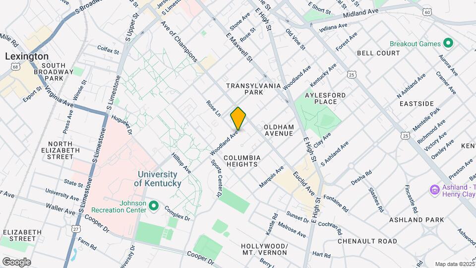 428 Woodland Ave Mapa y Detalles de la Ubicación