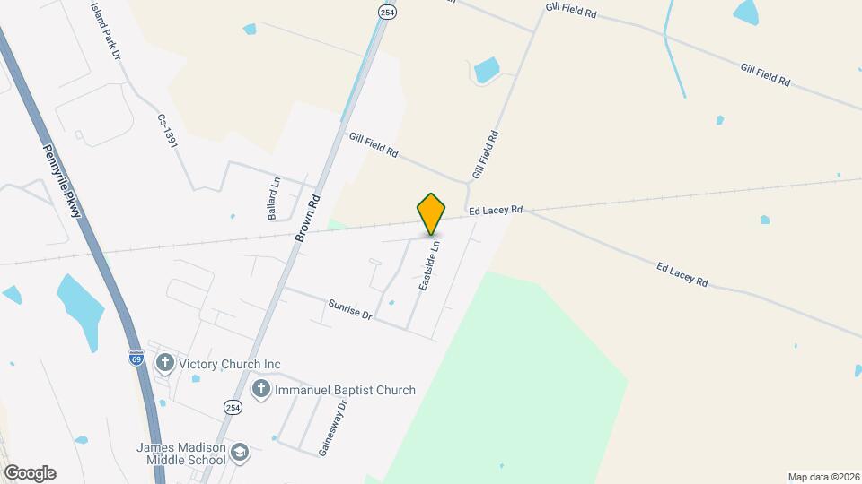 1225 Eastside Ln, Unit 1225 Mapa y Detalles de la Ubicación