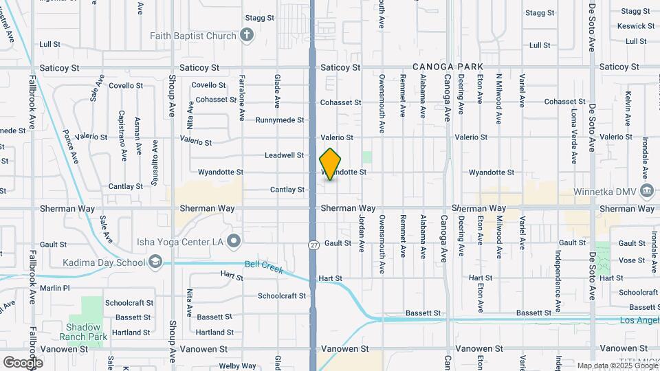 7241 Vassar Ave Map and Location Details