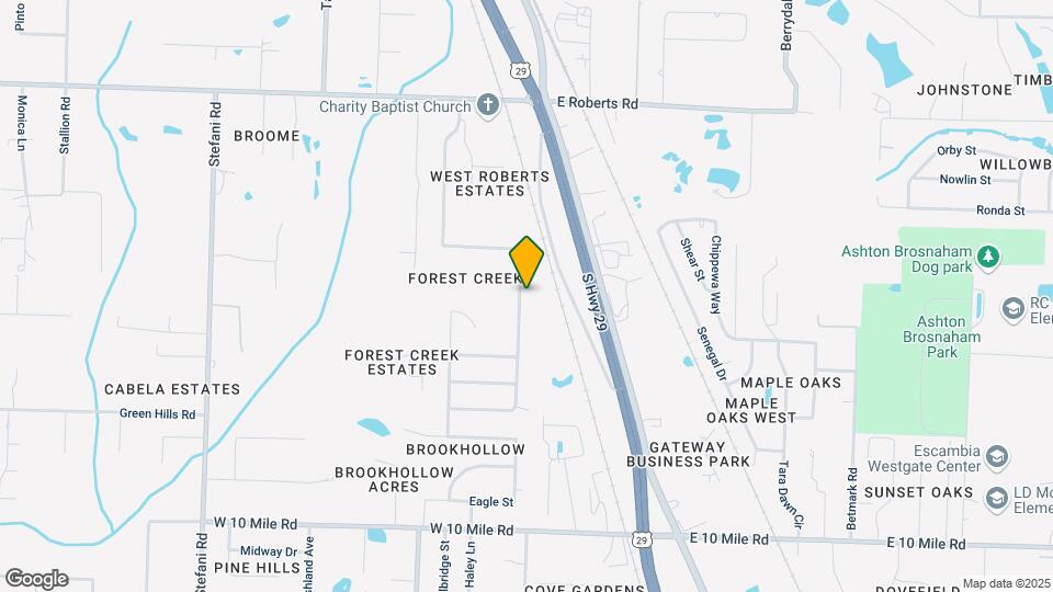 2634 Southern Oaks Dr Map and Location Details