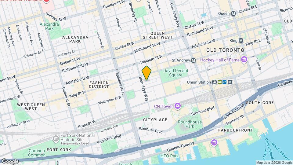55 Mercer St, Unit 1002 Map and Location Details