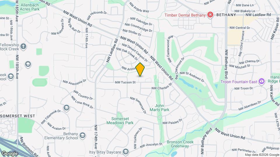 4084 Kino Springs Pl Map and Location Details