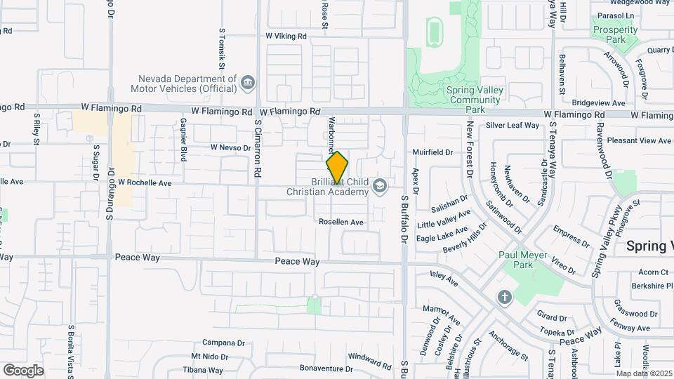 7979 W Rochelle Ave Map and Location Details