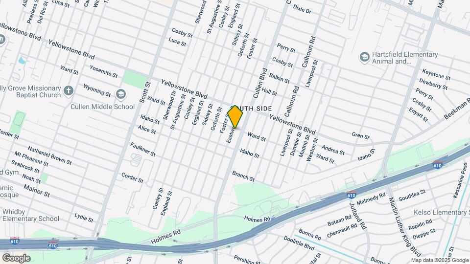 6803 Eastwood St Map and Location Details