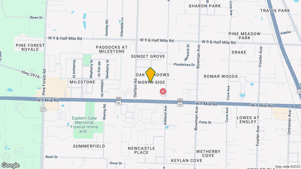 1501 Croquet Dr Map and Location Details