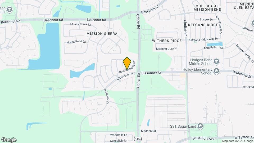 17703 Rose Summit Ln Map and Location Details