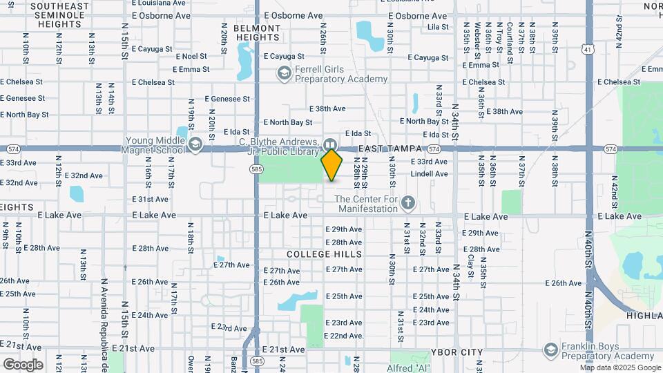 2606 32nd Village Ave Map and Location Details