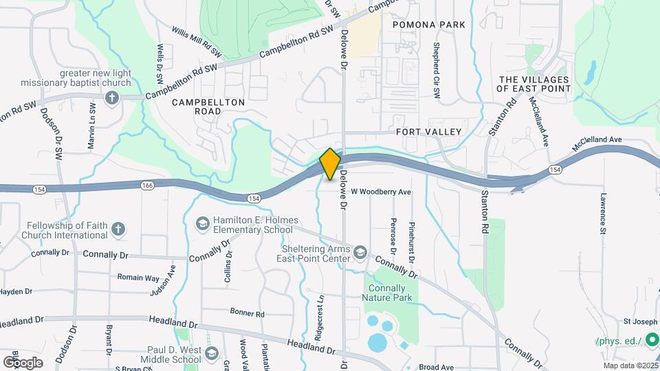 2125 W Woodberry Ave Map and Location Details