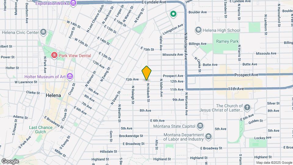 624 N Hoback St Mapa y Detalles de la Ubicación