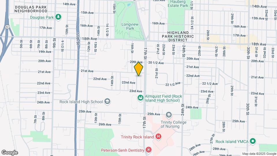 2121 16th St, Unit 2121 South Map and Location Details