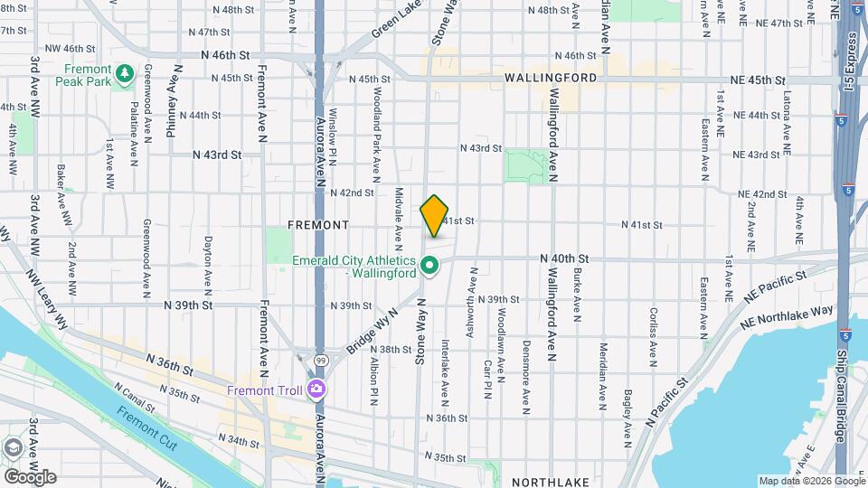 1310 N Lucas Pl, Unit 402 Mapa y Detalles de la Ubicación