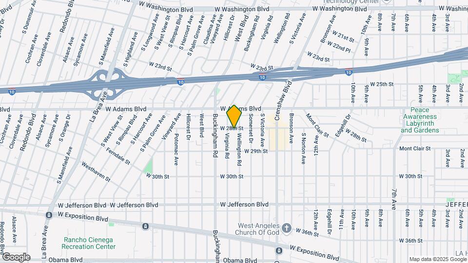 4468 W 28th St Map and Location Details