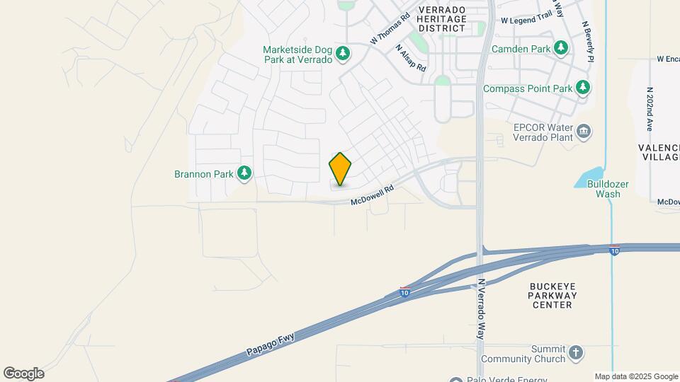 21077 W Almeria Rd Map and Location Details