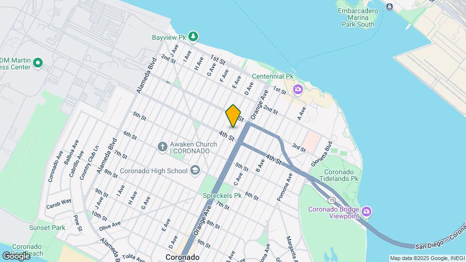 349-363 D Ave Mapa y Detalles de la Ubicación