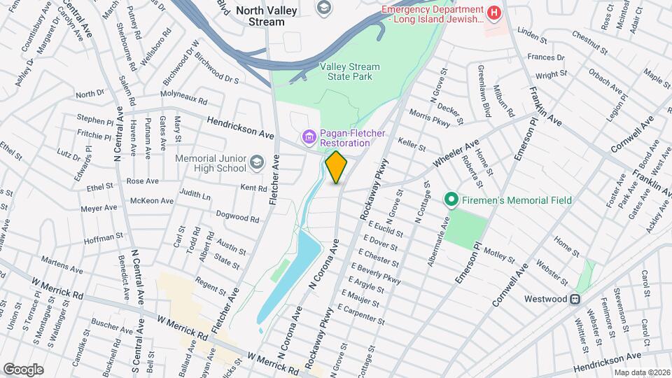 316 N Corona Ave Map and Location Details