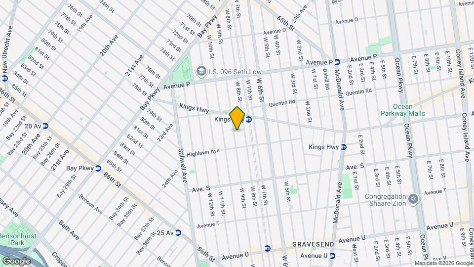 1765 W 9th St Map and Location Details