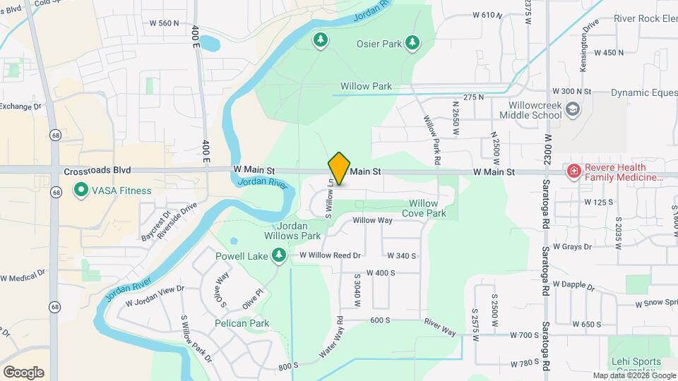 3097 W Watercress Dr Map and Location Details