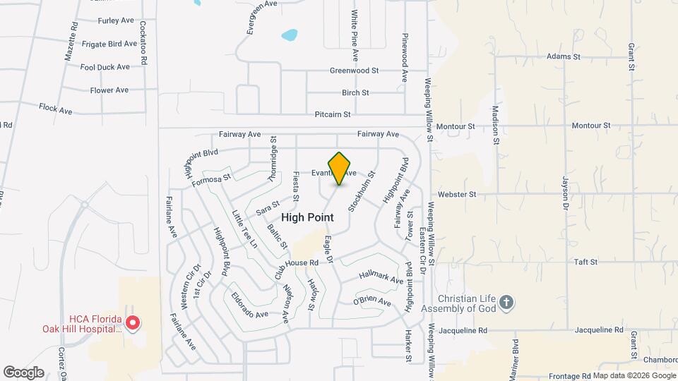 8124 Eagle Dr Mapa y Detalles de la Ubicación