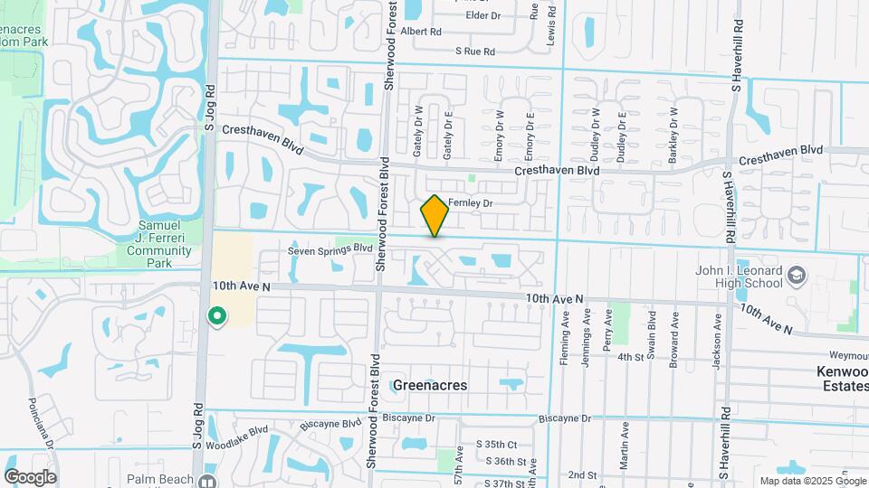 5704 Channel Dr Map and Location Details