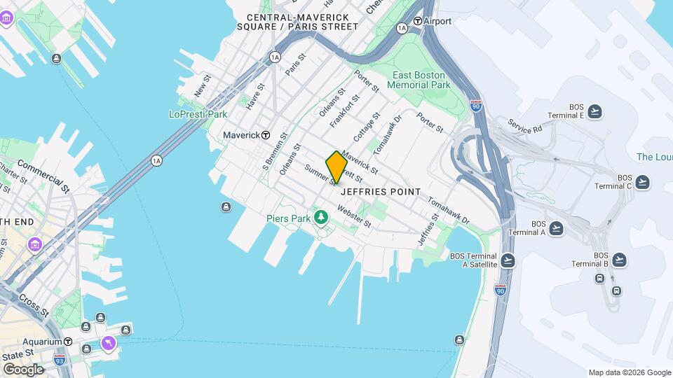 353 Sumner St Map and Location Details