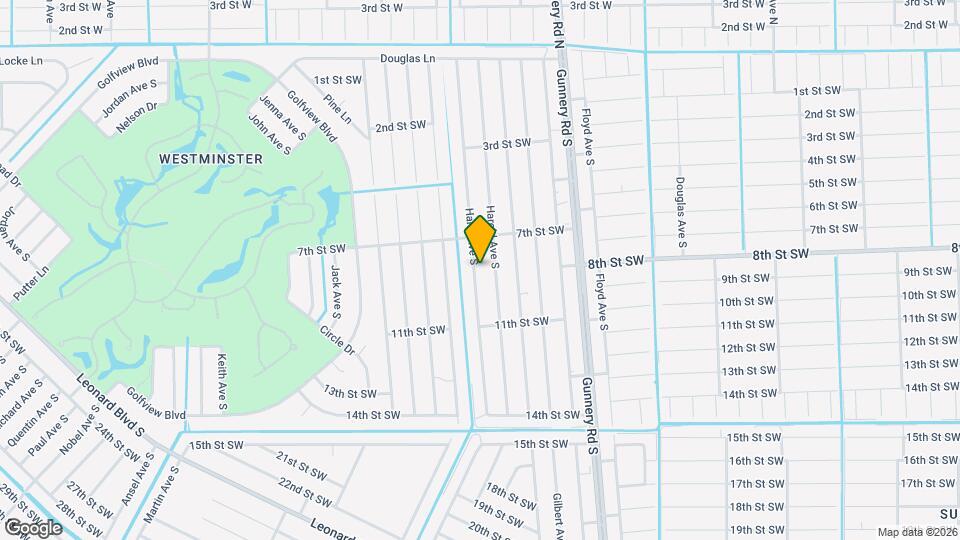 719 Harry Ave S Map and Location Details