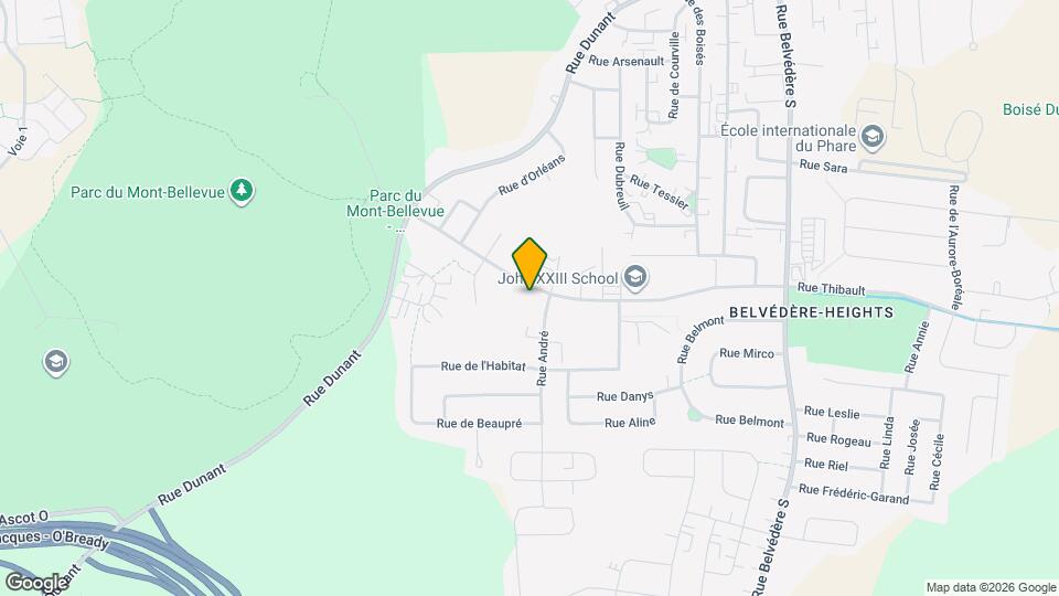 960 Thibault St Map and Location Details