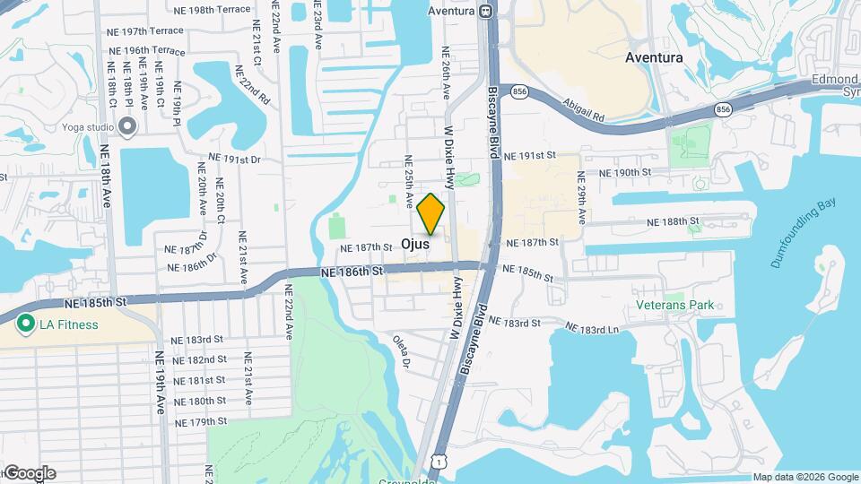 18631 NE 25th Pl, Unit 802 Map and Location Details