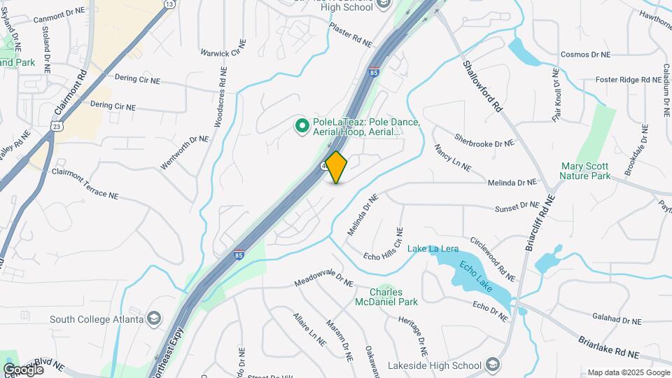 2520 Peachwood Cir NE Mapa y Detalles de la Ubicación