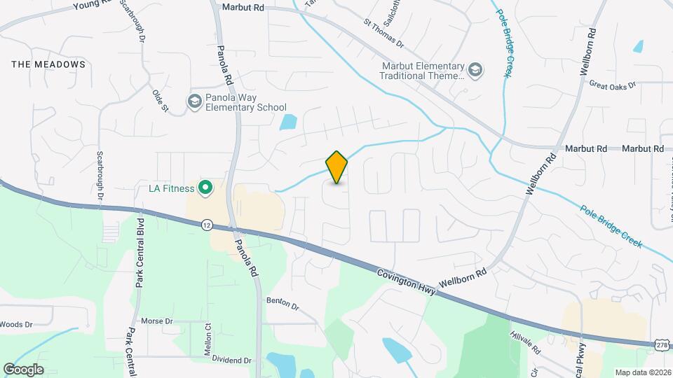 5632 Briar Knoll Ct Map and Location Details