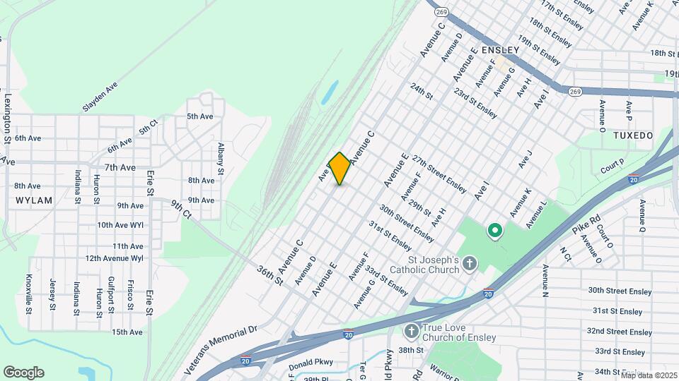 3011 Avenue C Map and Location Details