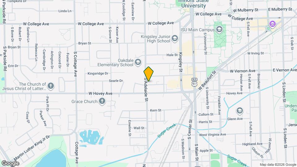 708 S Adelaide St Map and Location Details