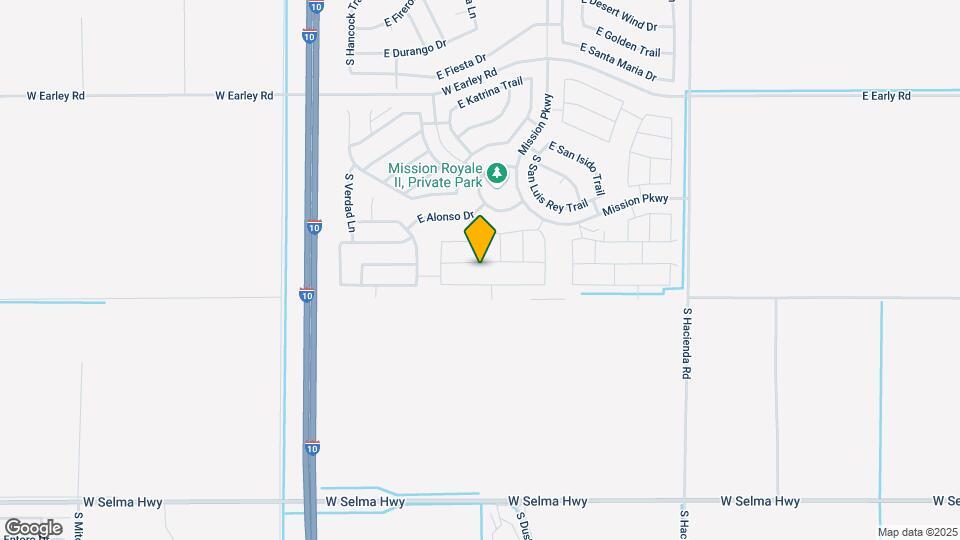 2483 E San Miguel Dr Map and Location Details